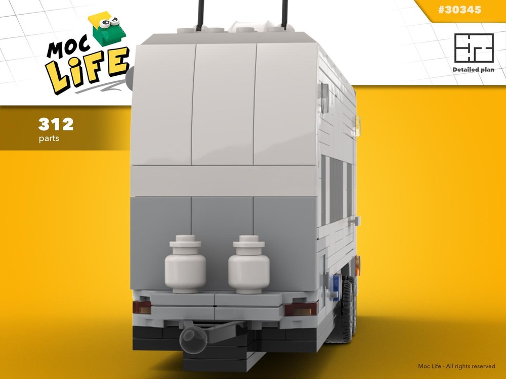 Lego Caravan trailer