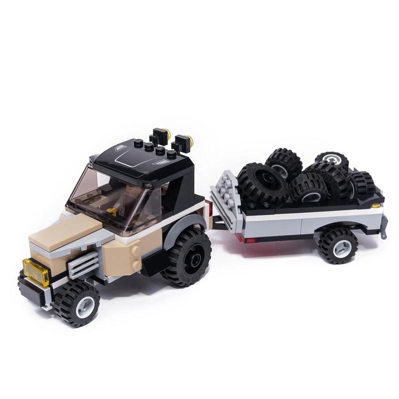 Lego 60148 Tractor with trailer