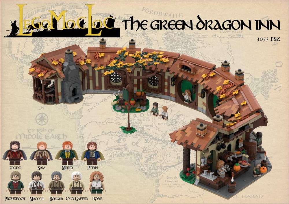 Lego The Green Dragon Inn