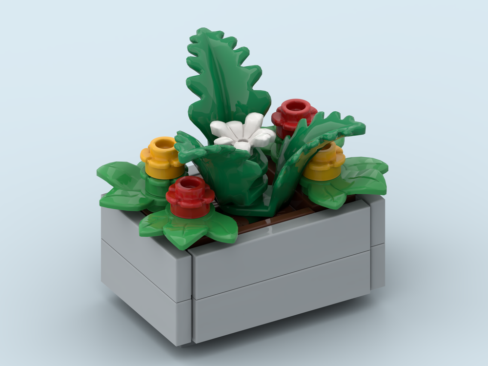 Lego City Sidewalk Planter