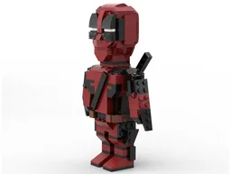 Dead-pool Lego Figure