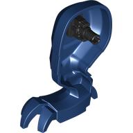 Lego Animal, Dragon Leg Right with Black Pin / Dark Blue