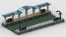 Additional Plattforms for Modular Train Station