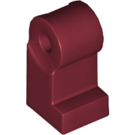 Lego Leg, Left / Dark Red