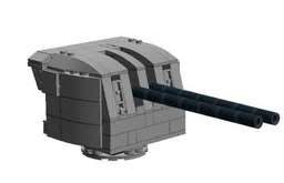 4" Mk. 16 twin guns