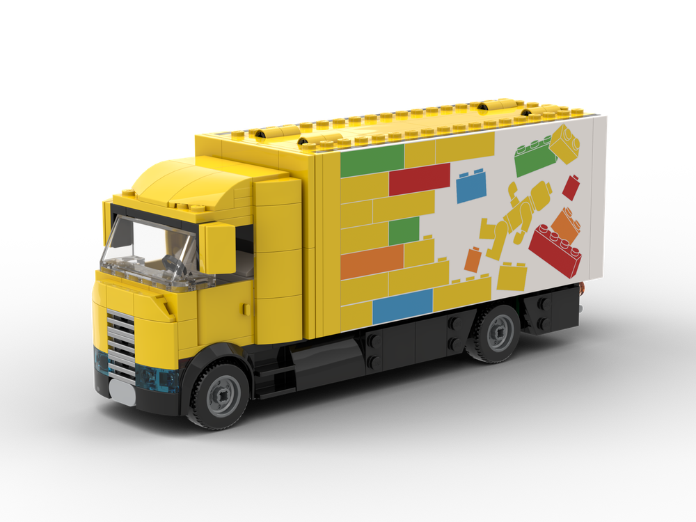 Lego 60440 - Box Truck (short, low roof