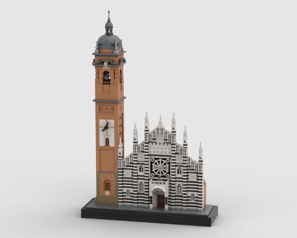 Lego Duomo di Monza facade