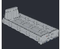 Roll-off tipper Container