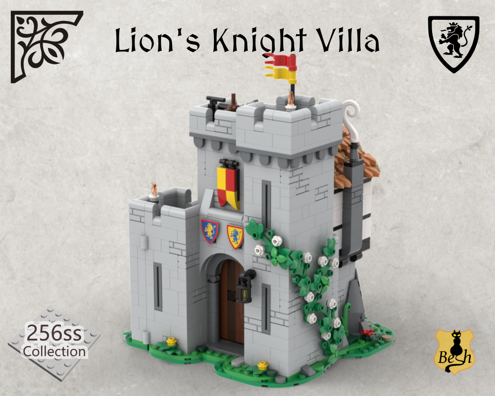 Lego Lion's Knight Villa