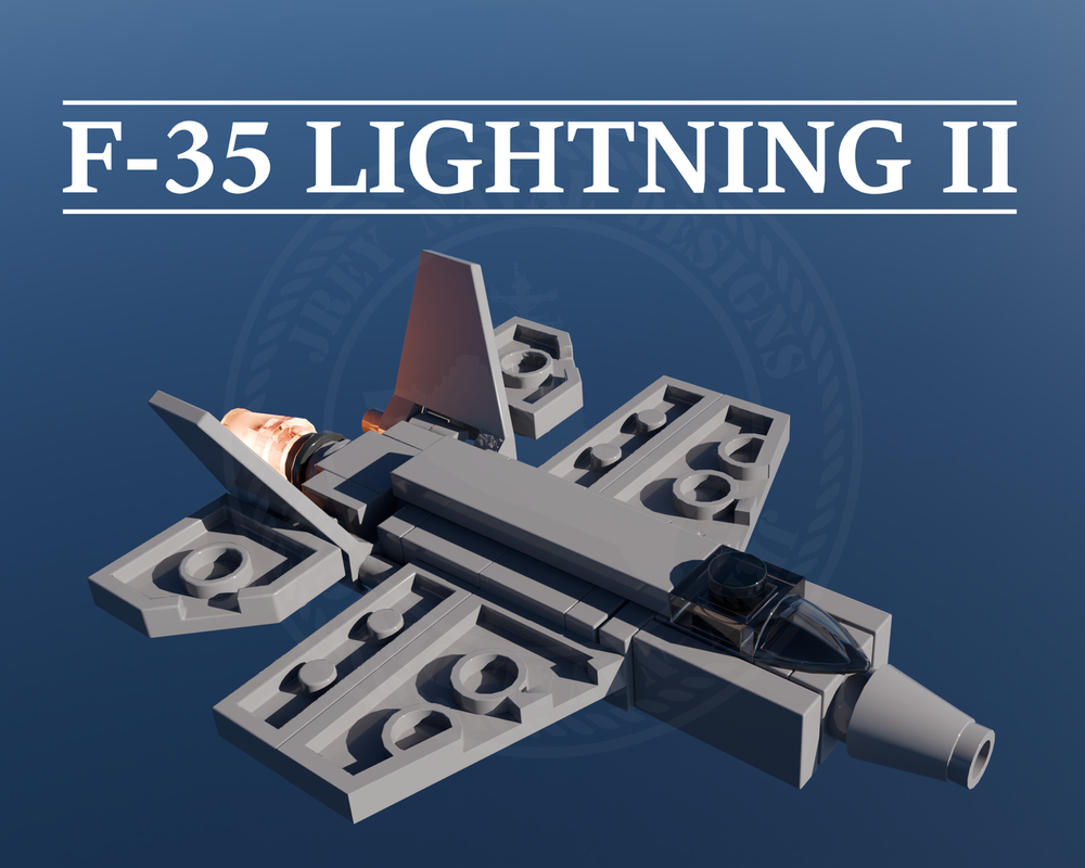 Lego F-35 Lightning II | 1:200 Scale