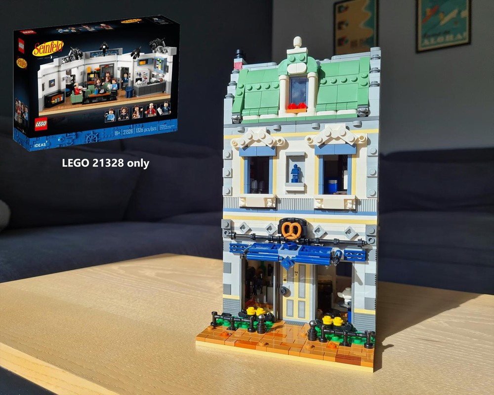 Lego Parisian Bakery - modular Seinfeld 21328 alternative