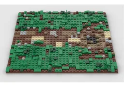 Cratered Road Battle Plate
