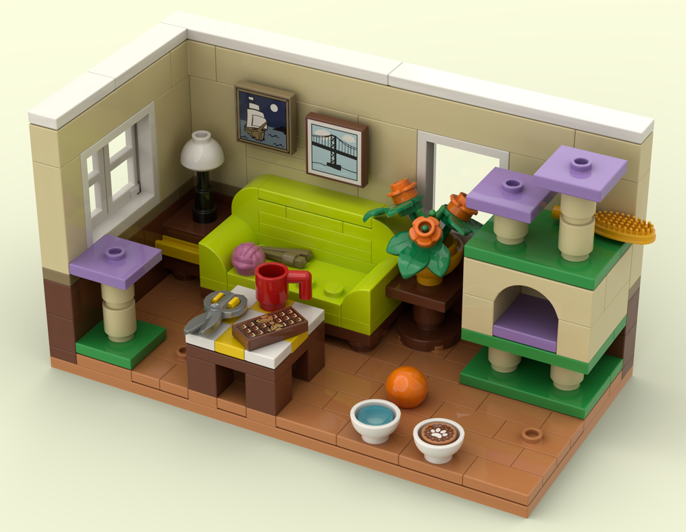 Lego A Home for Cat Lovers