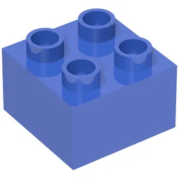 Duplo Brick 2 x 2 / Violet