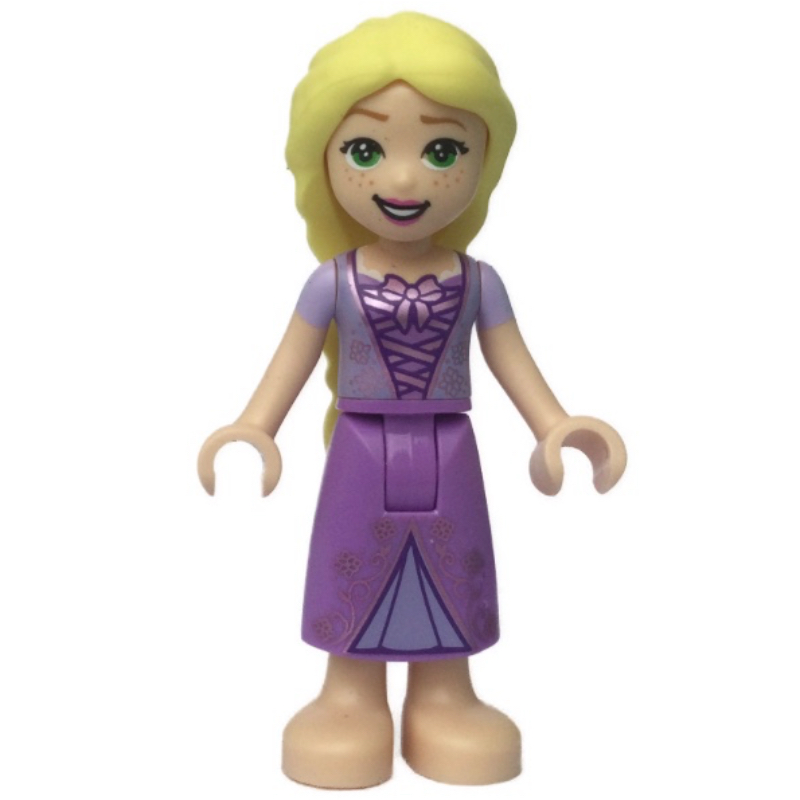 Lego Rapunzel - Medium Lavender Dress