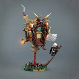 Baba Yaga hut