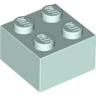 Brick 2 x 2 / Light Aqua