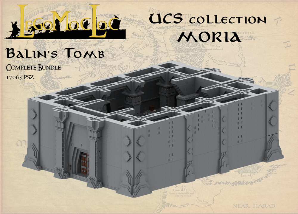 Lego UCS Moria - Balin's Tomb - complete bundle