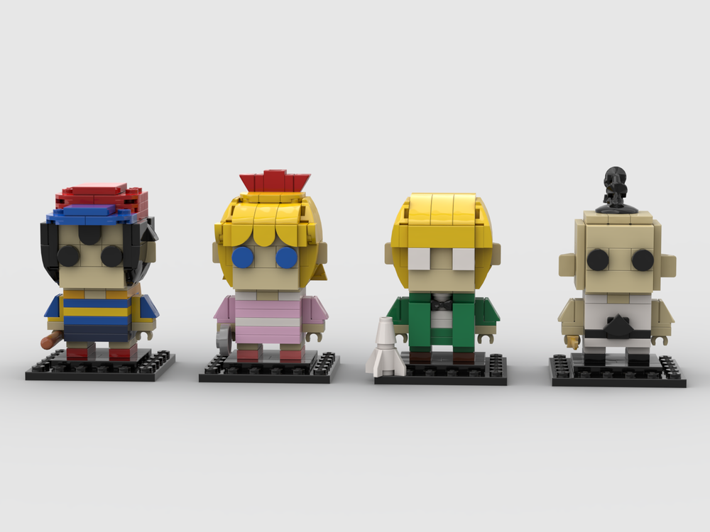 Lego Earthbound - The Chosen Four
