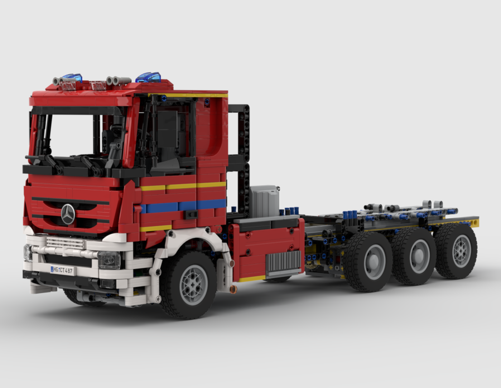Lego Mercedes-Benz Fire Truck Chassis 8X6