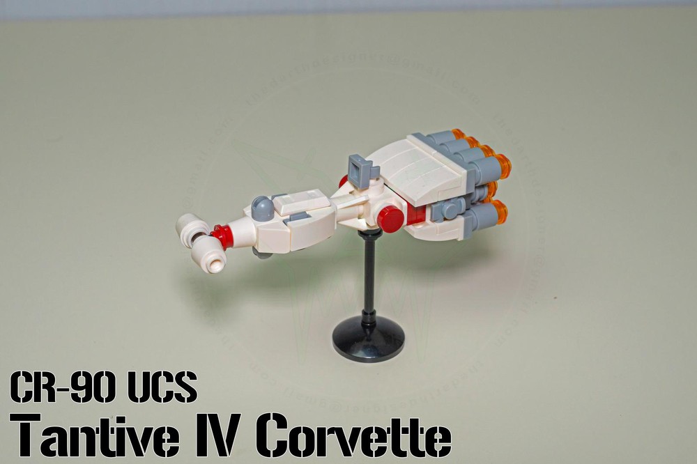 Lego CR-90 Tantive IV Corvette | UCS 1:1500 Scale