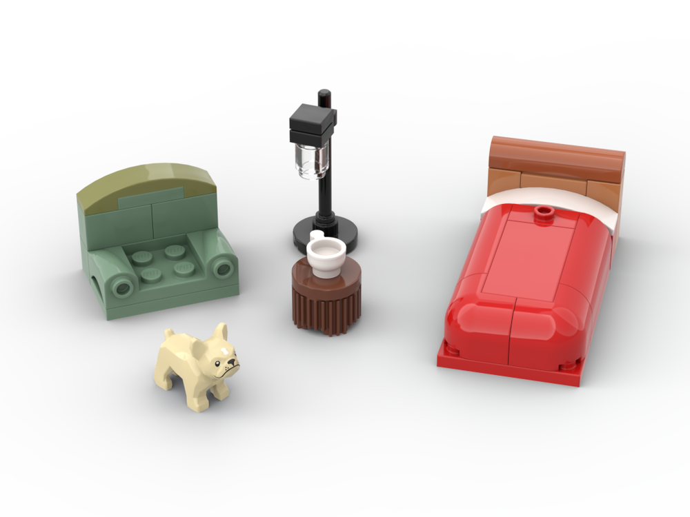 Lego fancy bedroom