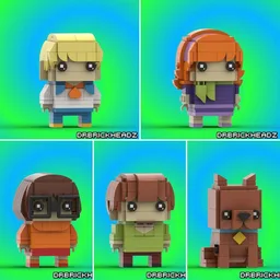 Scooby Gang Brickheadz Bundle