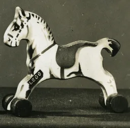 Wooden Pull-Along - Horse Large (Series 16) {Hest Stor}