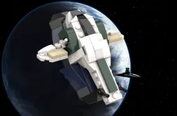 Jango's Slave 1 (1:200 scale)