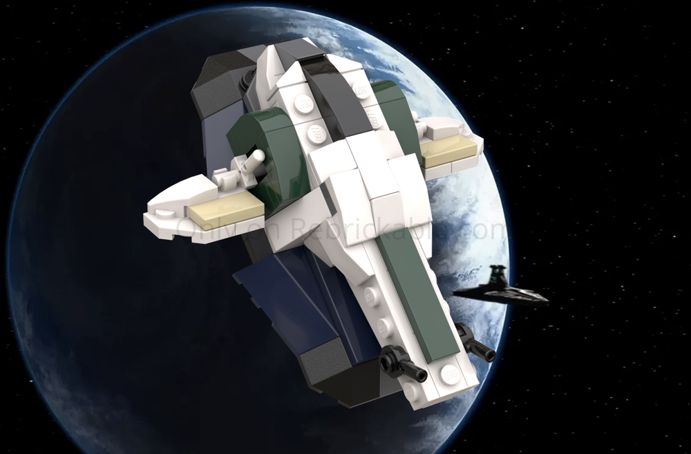 Lego Jango's Slave 1 (1:200 scale)