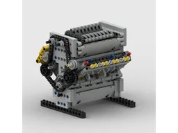 Crossplane V8 with natural Aspiration & removable Covers