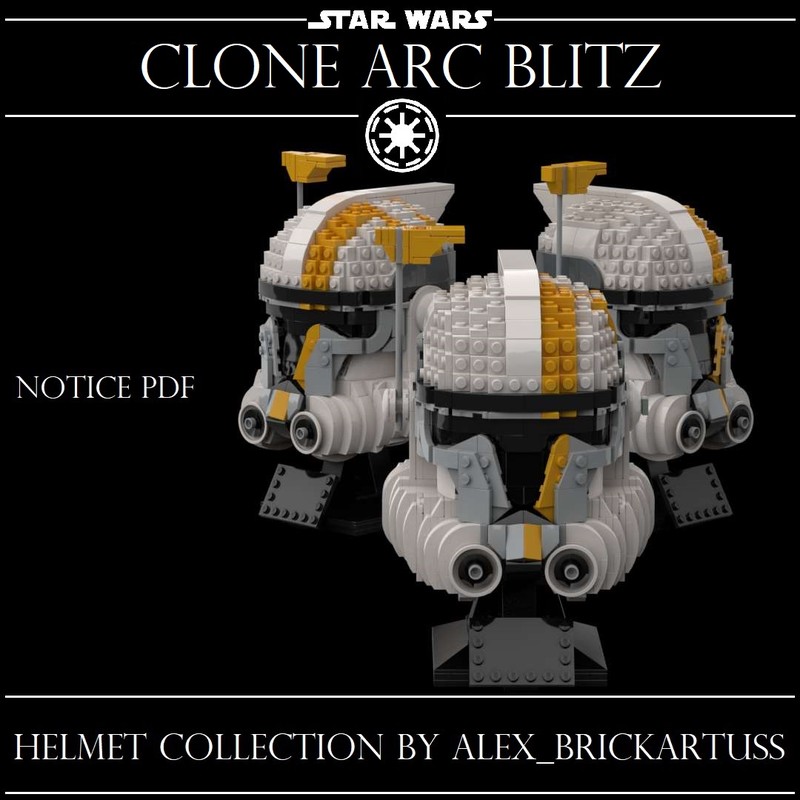 Lego Helmet Clone Arc Blitz
