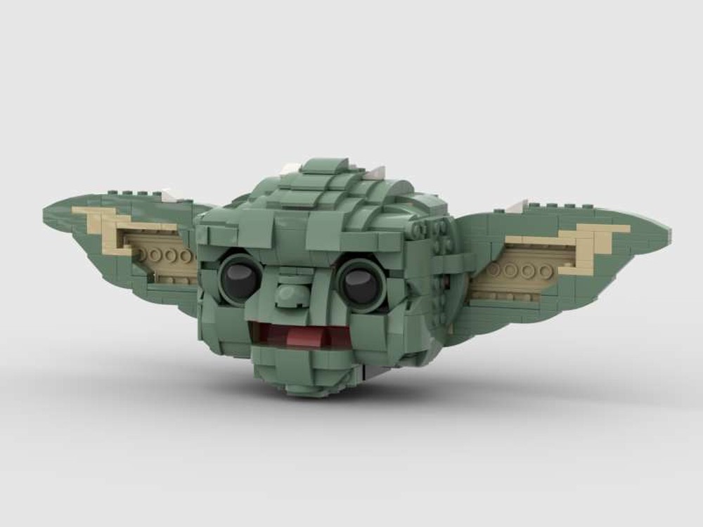 Lego Baby Yoda Smile moc