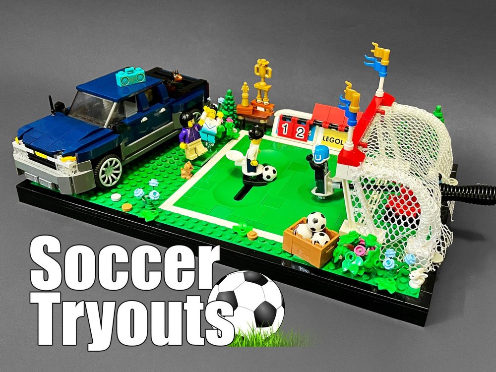 Lego Soccer Tryouts & Bowtie Avalanche