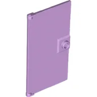 Door 1 x 4 x 6 Smooth with Chamfered Handle Plinth / Lavender
