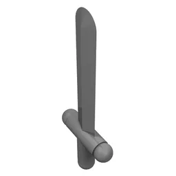 Weapon Sword / Shortsword / Pearl Dark Gray