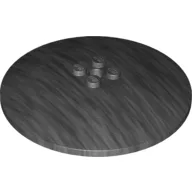 Dish 8 x 8 Inverted [Radar], Solid Studs, Rounded Anti-stud Underside / Pearl Titanium