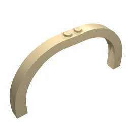 Brick Arch 1 x 12 x 5 Curved Top / Tan