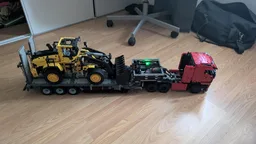 Tieflader (low loader)