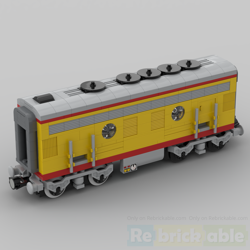 Lego Union Pacific locomotive Train B unit