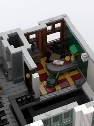 Brick Bank without corner