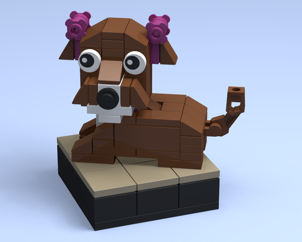 Lego Lhasa Apso Mini