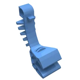 Large Figure Weapon, Claw Arm (Tohunga) / Medium Blue