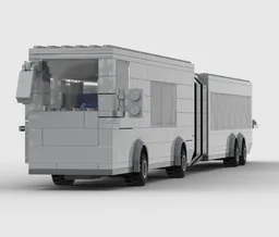 Articulated City bus