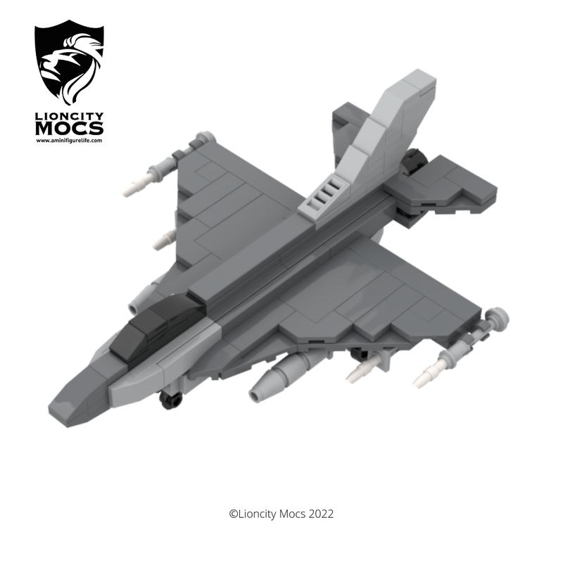 Lego F-16 Fighting Falcon Mini MOC