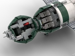 Soyuz Spacecraft - Minifigure Scale