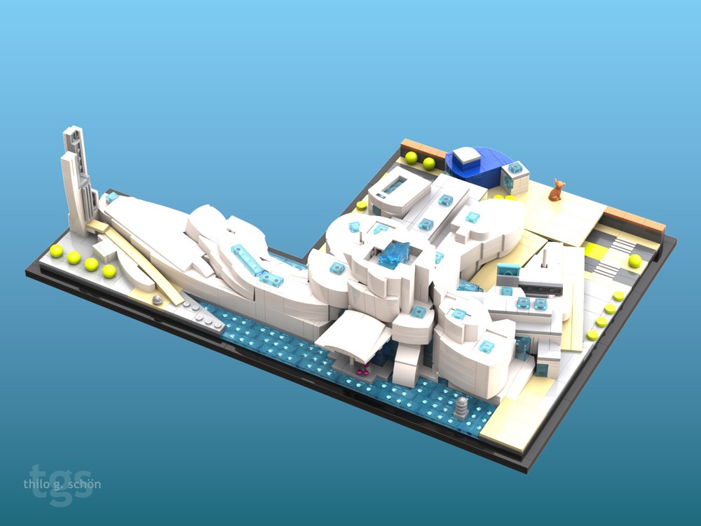Lego Guggenheim Museum Bilbao