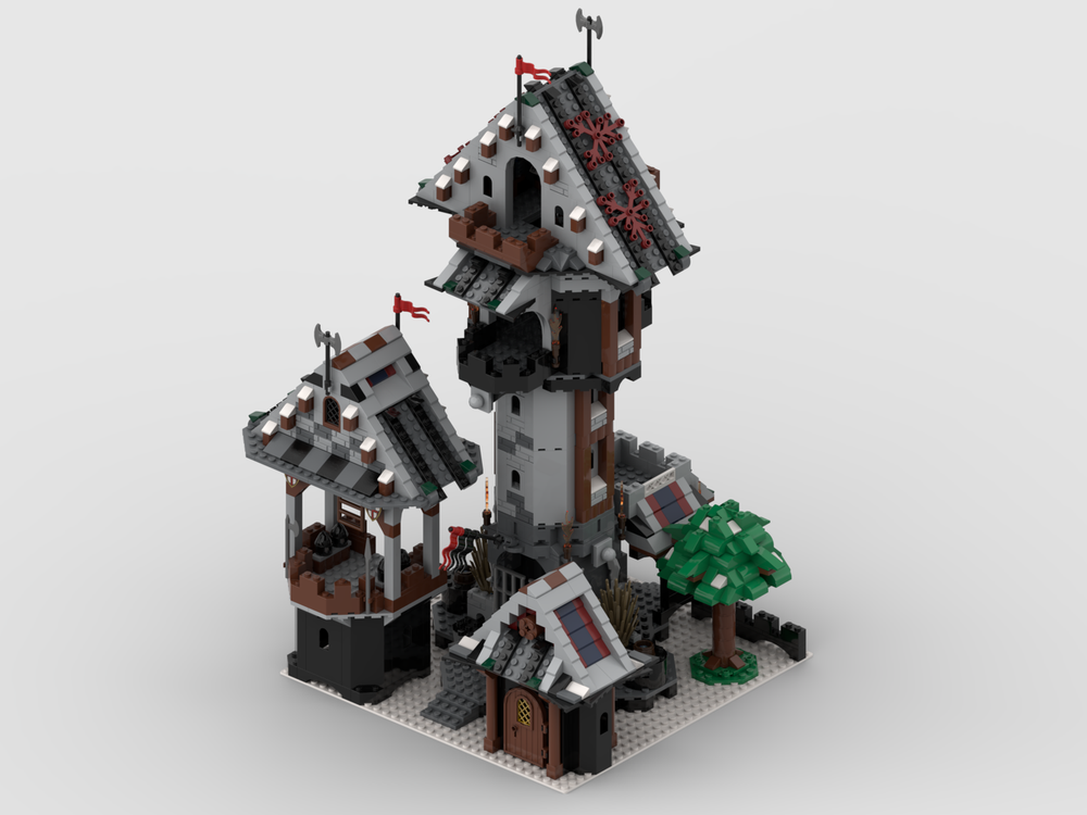 Lego Winter Tower