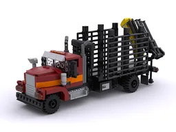 Logging semi Truck