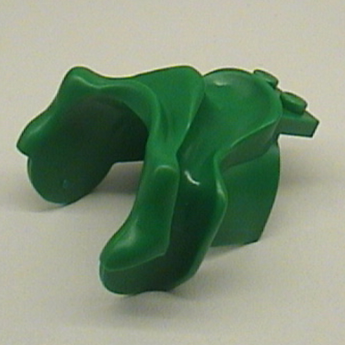 Lego Belville, Animal / Creature Accessory, Horse Saddle / Green
